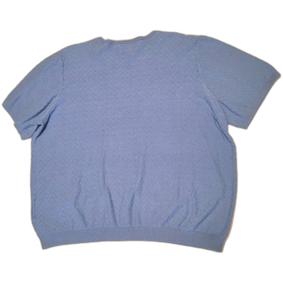 Blue Alfred Dunner crewneck sweater - Picture 2 of 6